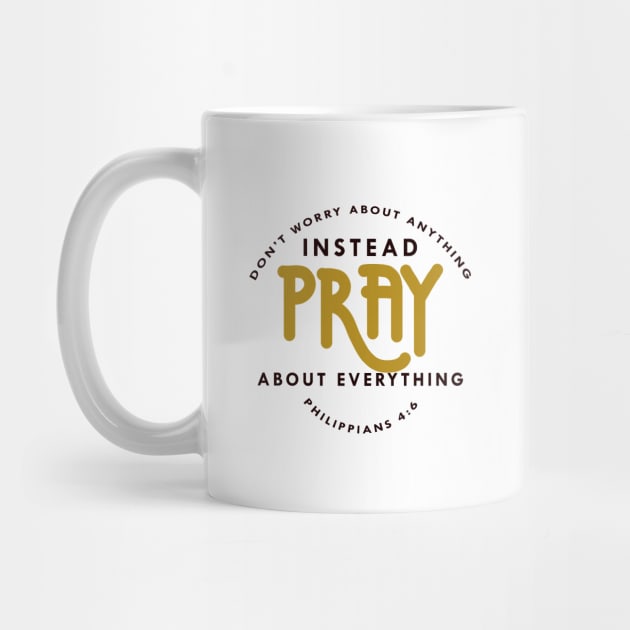 INSTEAD PRAY - Bible - D3 Designs by D3Apparels